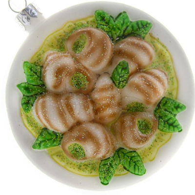 Christmas Ball - Snail dish