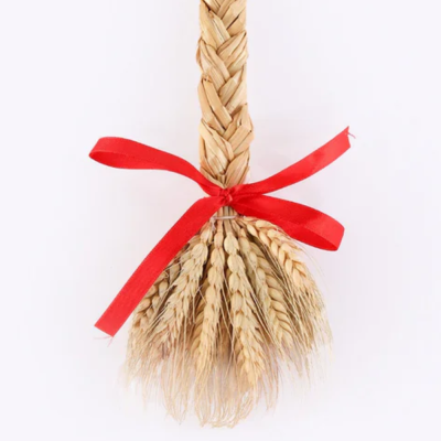 Christmas Ball - Braided - Ear of wheat