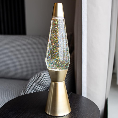 Lava lamp - GOLD / Glitter