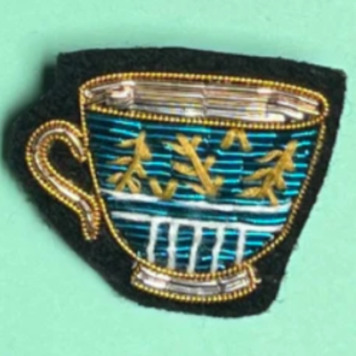 Broche - Tasse