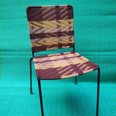 Right chair - Brown/Jaune Flèches 1