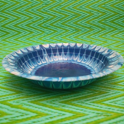 Creuse plate - Blue