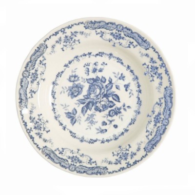 Assiette plate - Collection Rose