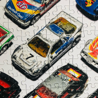 Puzzle - 1000 piezas Coches pequeños 50 x 70 cm