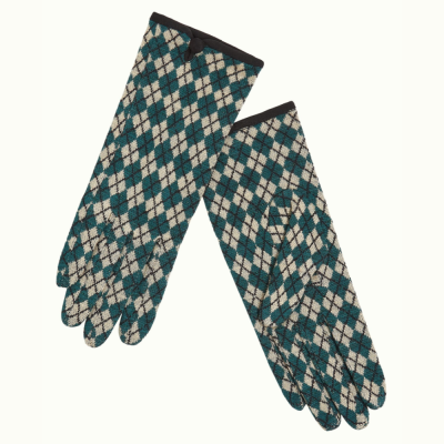 Gants - Argyle - Urban Green