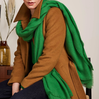 Scarf - Crush - Very green