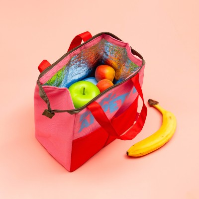 Isothermal bag for Lunchbox - Pink - Bon appétit