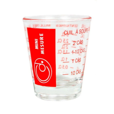 Mini measuring glass (5 to 35 ml)