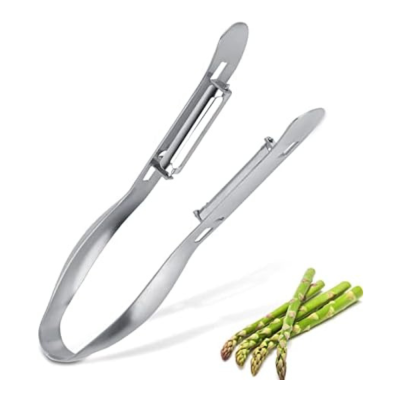 Double asparagus peeler