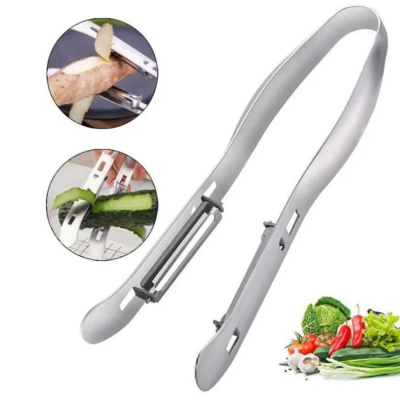 Double asparagus peeler