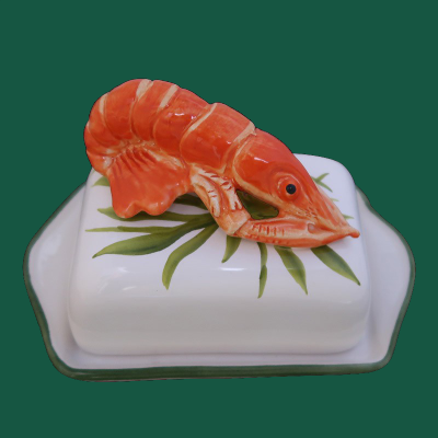 Beurrier langoustine - Faïence