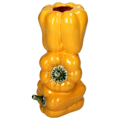 3 pepper vase - yellow