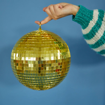 Disco Ball - Golden 25cm