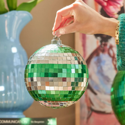 Disco Ball - Bosque verde 15cm