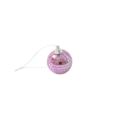 Disco Ball - Pale pink 15cm