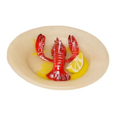 Oil-shaped lobster candle