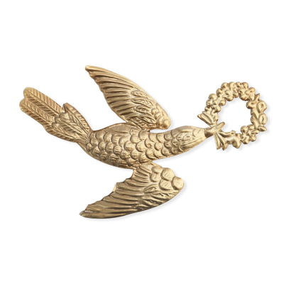 Bird - Ornament - Gold