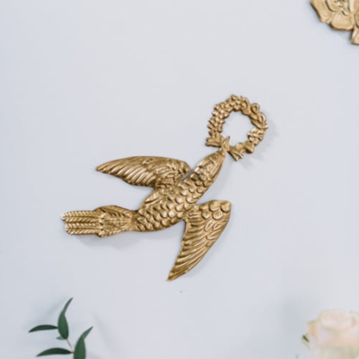 Bird - Ornament - Gold