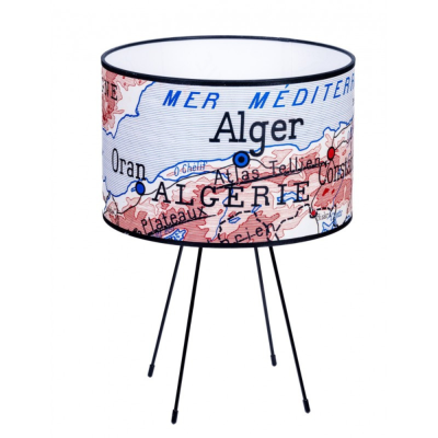 Lampe - Carte - Alger