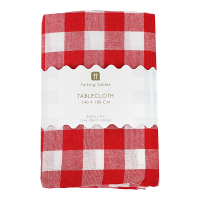 Nappe vichy - rouge