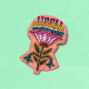 Broche - Flor rosa