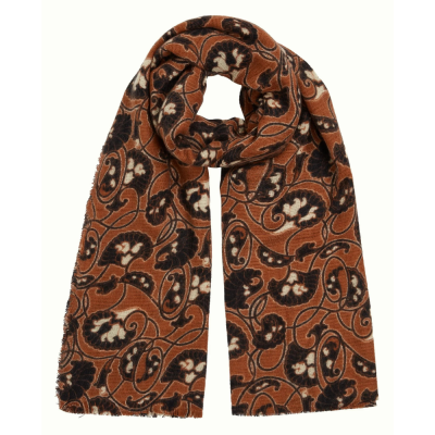 Scarf - Cecilia - Cognac naranja