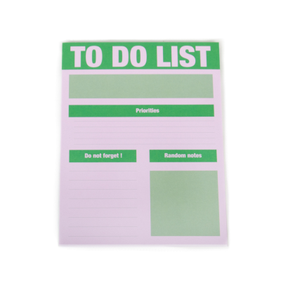 Planificateur - To do list - Vert et violet