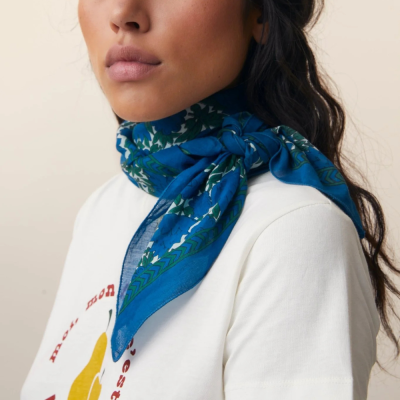 Foulard N°680 Bleu Marine