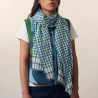 Scarf No. 769 Green Bottle