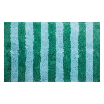Tapis de bain - Vert et Bleu