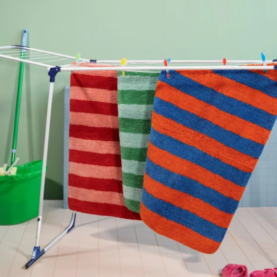 Tapis de bain - Vert et Bleu