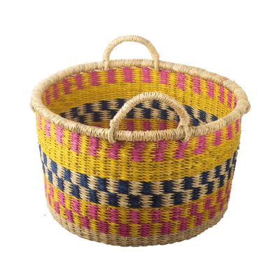 Panier Ghanéen - Jaune - Moyen