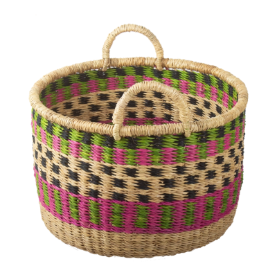 Panier Ghanéen - Vert - Moyen