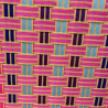 Silla redonda - Rosa y azul - Stripes