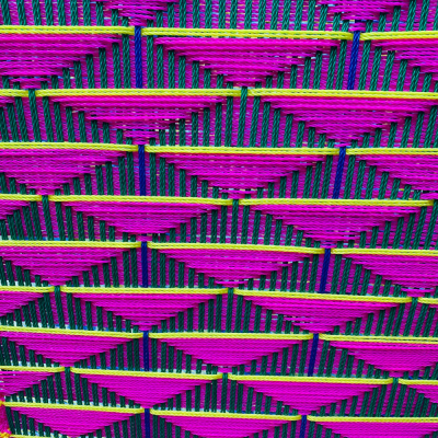 Silla redonda - Azul y rosa - Razones