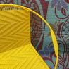 High Round Chair - Yellow plain