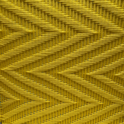 High Round Chair - Yellow plain