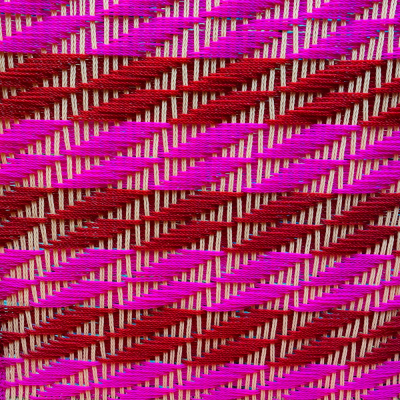 High Round Chair - Rose and Red