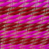 High Round Chair - Rose and Red