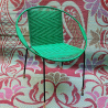 High Round Chair - Green United