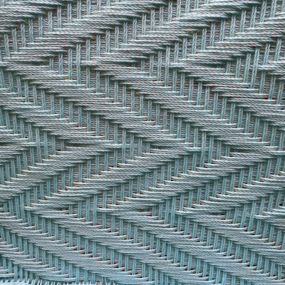 Chaise Ronde Haute - Bleu clair uni