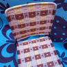 Silla derecha - Beige, Marrón y Amarillo