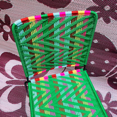 Silla derecha - Verde, Rosa, Azul