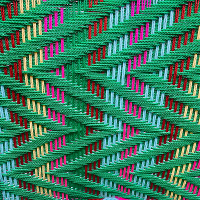 Silla derecha - Verde, Rosa, Azul