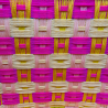 Silla derecha - Rosa y Amarillo