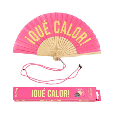 Fan - Que Calor - Rosa y Amarillo