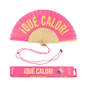 Fan - Que Calor - Rosa y Amarillo
