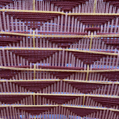 Right chair - Beige, Brown, Yellow