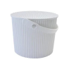 Almacenamiento con tapa - 20 L - Blanco