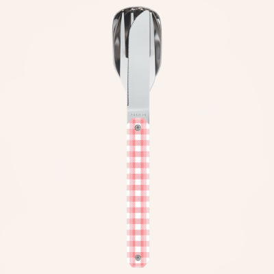 Couverts Nomades - Vichy rose